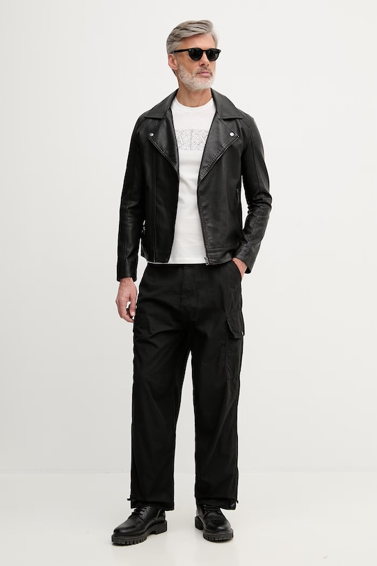 Armani Exchange t-shirt męski bawełniany XM002784.AF10356 biały SS26