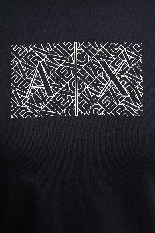 Armani Exchange t-shirt męski bawełniany granatowy XM002784.AF10356
