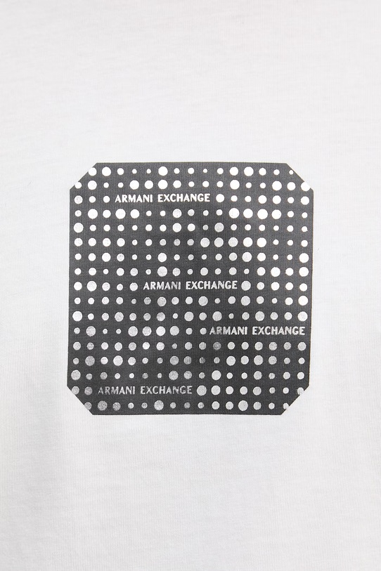 Armani Exchange t-shirt męski bawełniany XM002230.AF12308 beżowy