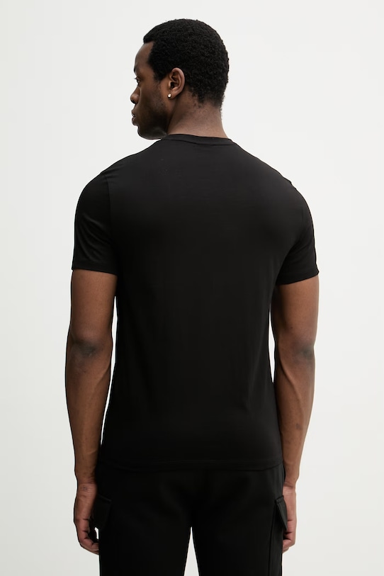 Armani Exchange t-shirt bawełniany XM002413.AF10361 czarny SS26