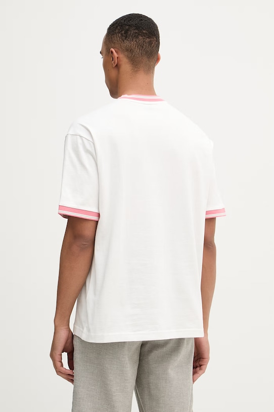 Îmbrăcăminte BOSS Orange tricou basic bărbătesc din bumbac 50561814 alb