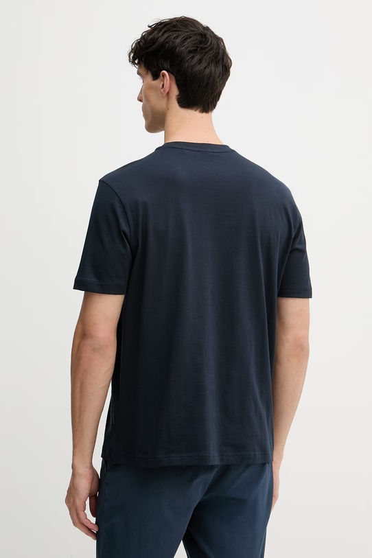 Odzież BOSS Orange t-shirt bawełniany 50561853 granatowy