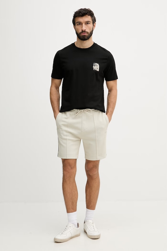 BOSS Orange t-shirt Γυναικείο βαμβακερό 50561854 μαύρο SS26