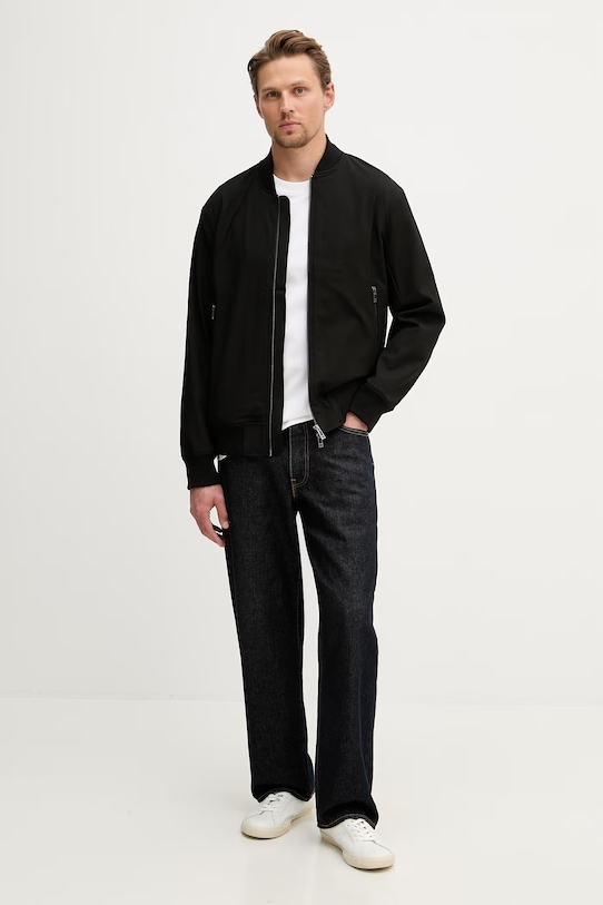 BOSS Orange t-shirt męski bawełniany 50561872 beżowy SS26