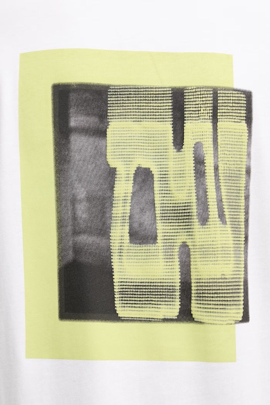 BOSS Orange t-shirt męski bawełniany 50561872 beżowy