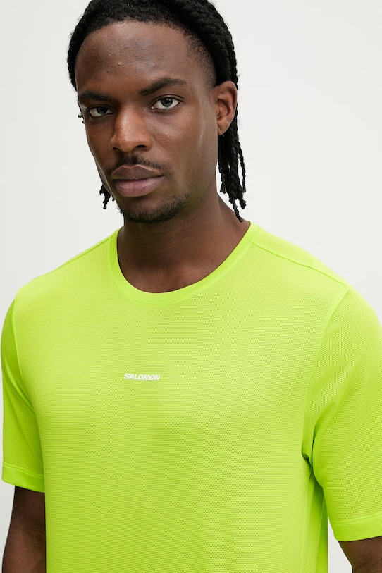 Μπλουζάκι προπόνησης Salomon πράσινο LC2778800