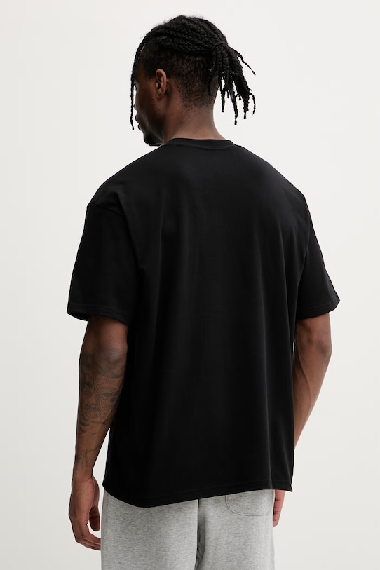 Odzież Under Armour t-shirt męski z bawełny HWT SPORTS 6009268 czarny