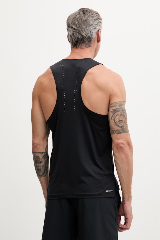 Odzież Under Armour top treningowy męski Velociti 6009505 czarny