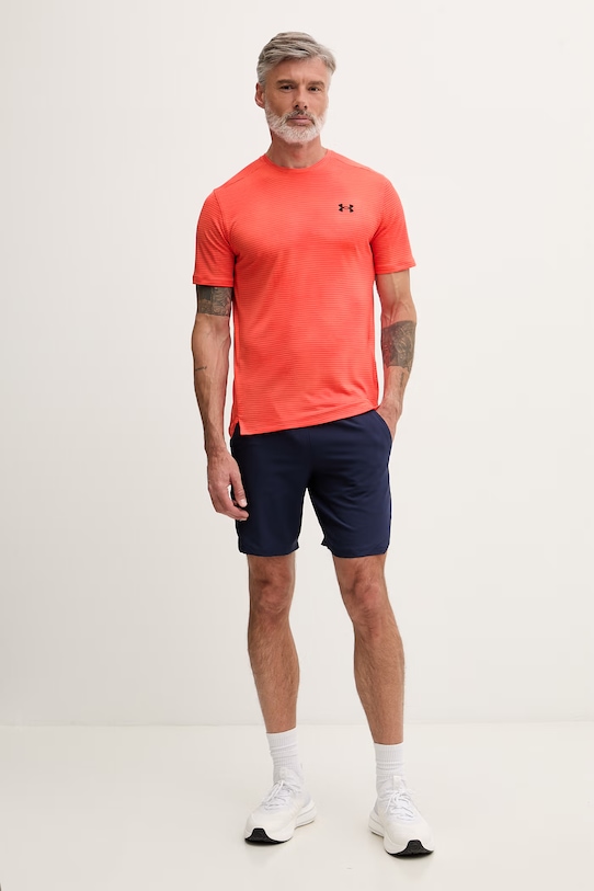 Under Armour tréningové tričko pánske Tech Vent 6009732 oranžová SS26