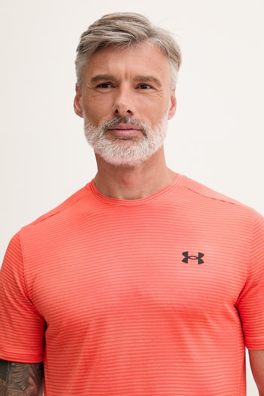 Under Armour T-shirt treningowy męski Tech Vent pomarańczowy 6009732