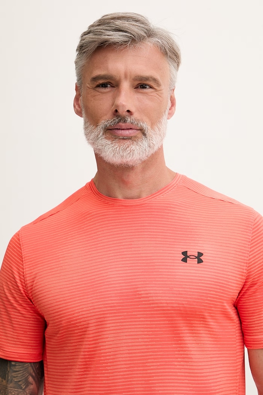 Under Armour T-shirt treningowy męski Tech Vent pomarańczowy 6009732