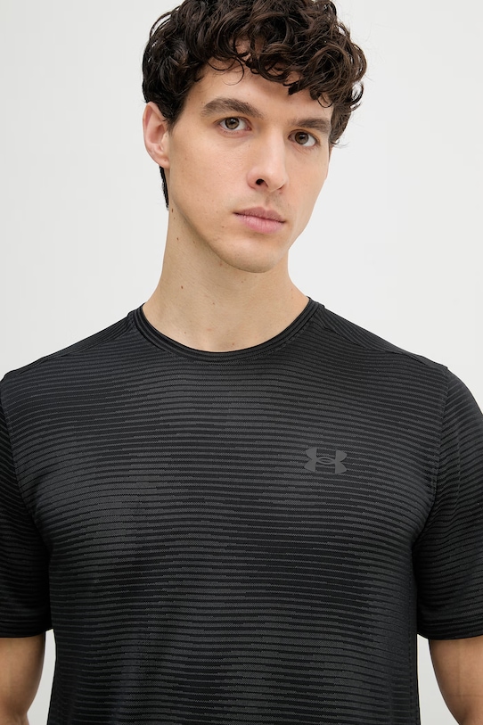 Under Armour T-shirt treningowy męski Tech Vent czarny 6009732