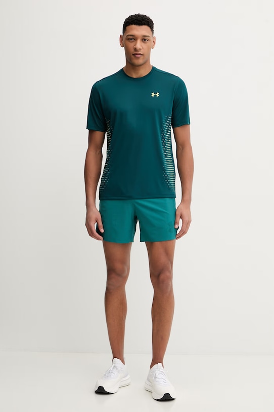 Under Armour t-shirt treningowy Tech 6009833 zielony SS26