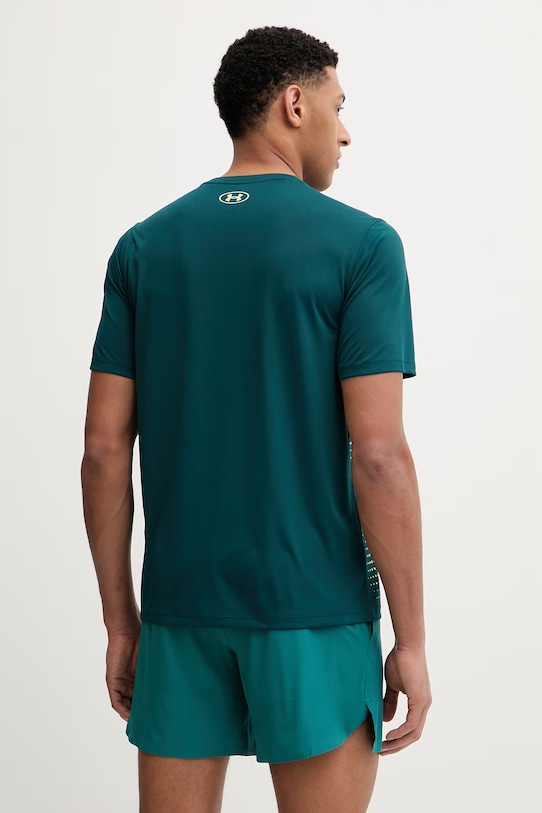 Odzież Under Armour t-shirt treningowy Tech 6009833 zielony
