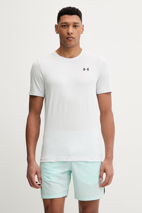 Under Armour t-shirt treningowy Vanish z elastanem biały 6010591