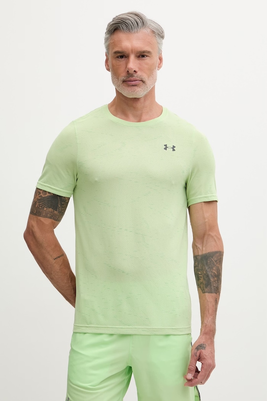 Under Armour t-shirt γυμναστικής ανδρικό Vanish κανονικό πράσινο 6010603