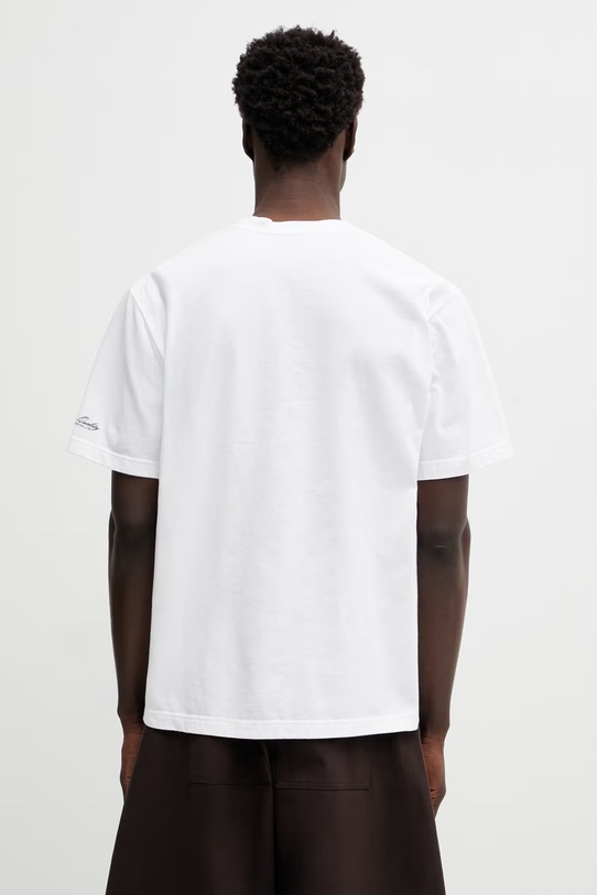 Odzież NEIGHBORHOOD t-shirt bawełniany TEE SS.2 252PCNH.ST02 biały