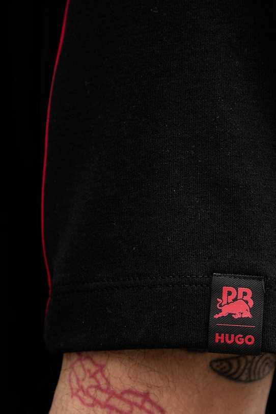 HUGO футболка для мужчин Dorox_RB 50559676 чёрный