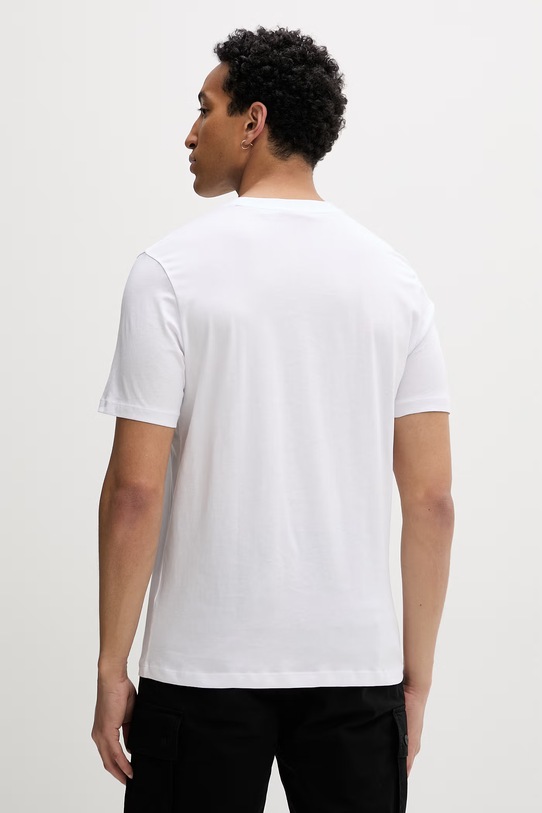 Îmbrăcăminte HUGO tricou din bumbac Discorb 50557672 alb