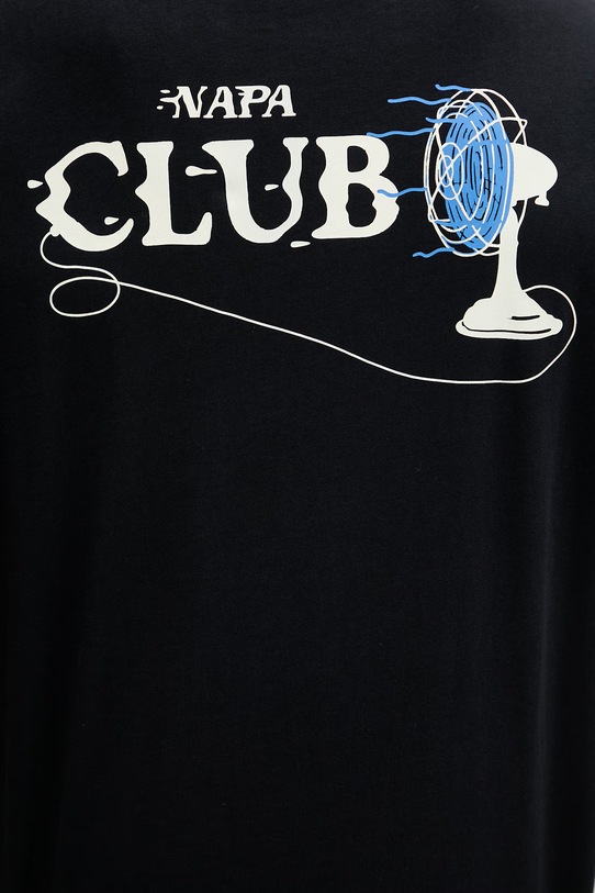 Napapijri t-shirt bawełniany FLINT NP0A4FZZ9411 czarny