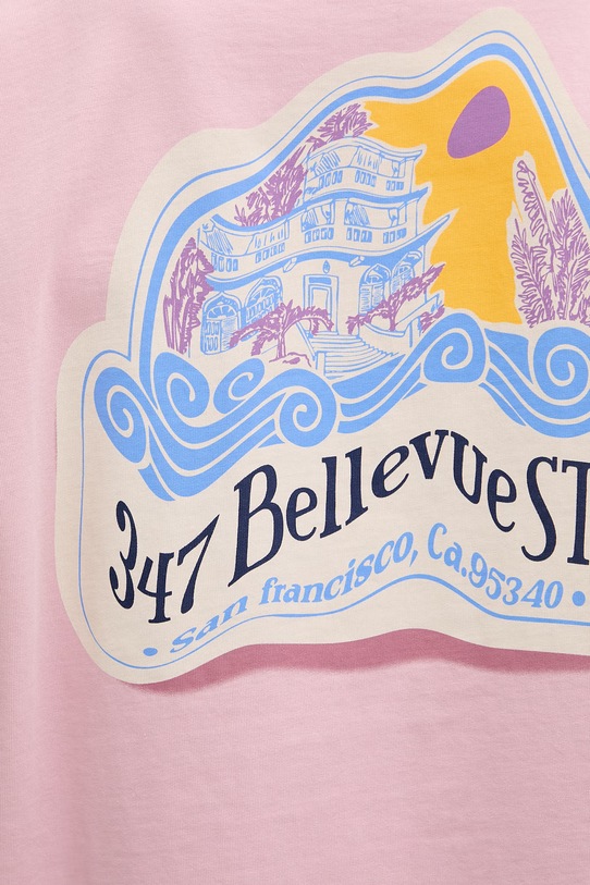 Napapijri t-shirt bawełniany FLUORITE NP0A4G2FP1T1