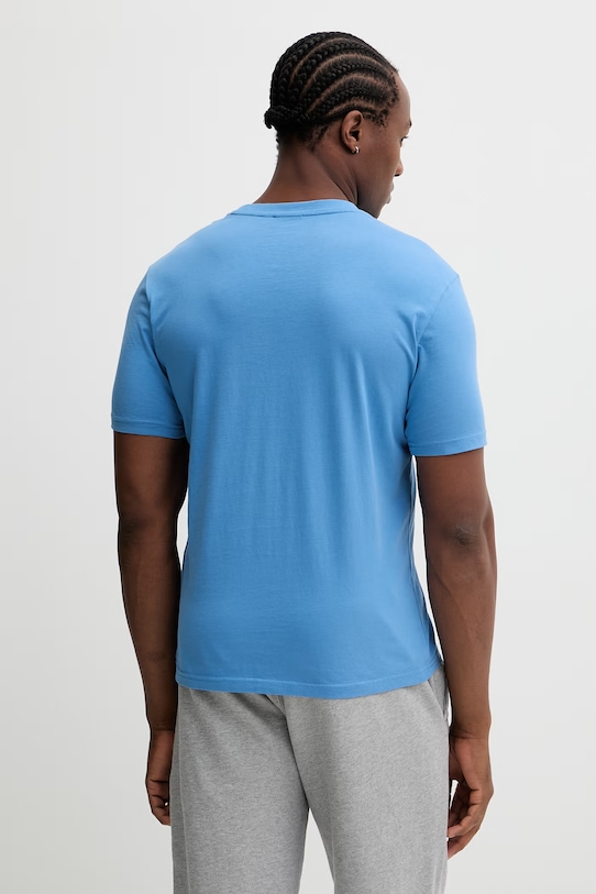 Odzież Napapijri t-shirt bawełniany PHOS NP0A4G5AB9A1 niebieski