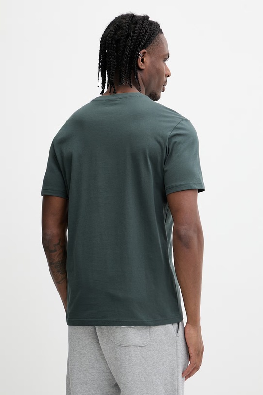 Odzież Napapijri t-shirt bawełniany Salis NP0A4H8DG1S1 zielony