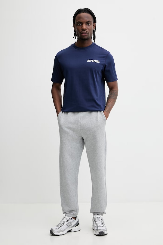 Napapijri t-shirt bawełniany S-SOL NP0A4I13B2Q1 granatowy SS26