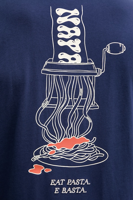 Napapijri t-shirt bawełniany S-SOL NP0A4I13B2Q1 granatowy