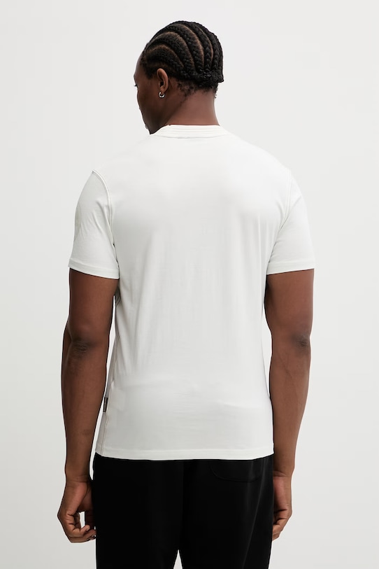 Odzież Napapijri t-shirt bawełniany AMUNDSEN NP0A4IN82061 beżowy