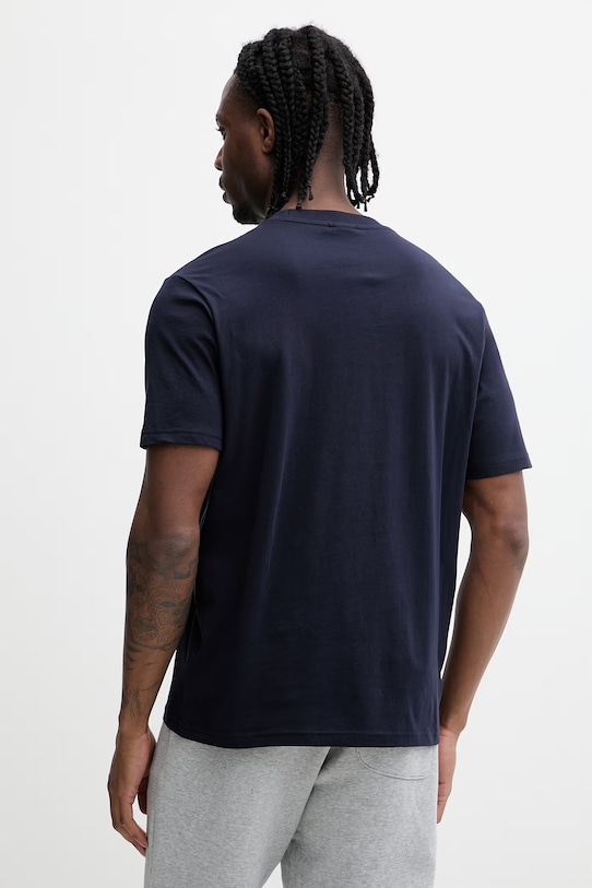 Odzież Napapijri t-shirt bawełniany SMALL BOX NP0A88TR1761 granatowy