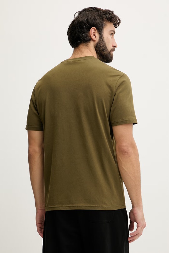 Odzież Napapijri t-shirt męski bawełniany SMALL BOX NP0A88TRG3A1 zielony