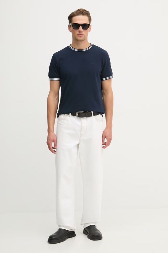 Joop! t-shirt 30101942 granatowy SS26