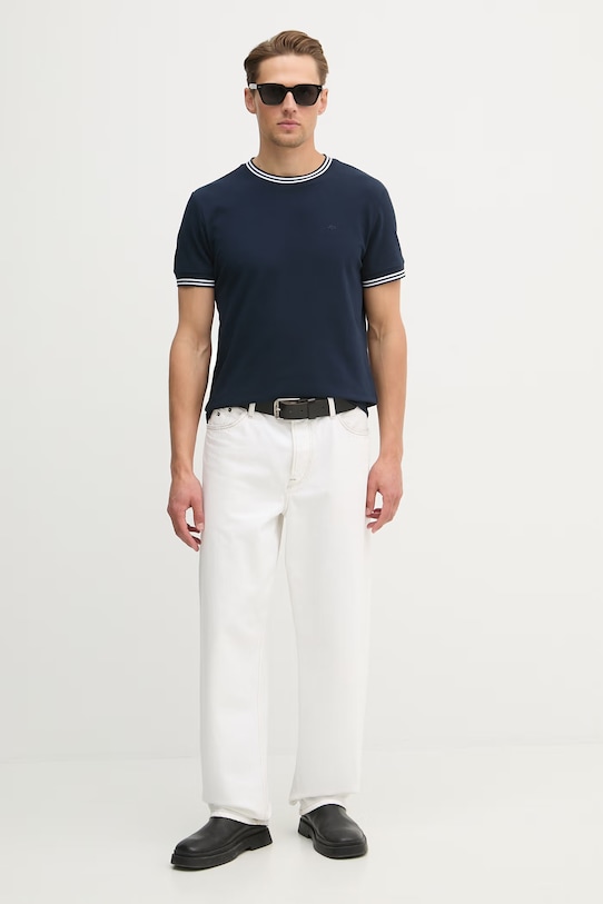 Joop! t-shirt 30101942 granatowy SS26