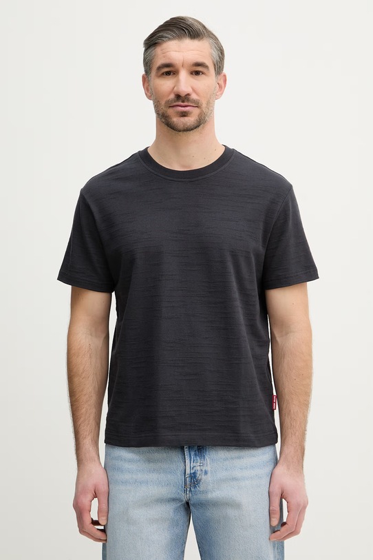 Joop! t-shirt bawełniany bawełna granatowy 30102108