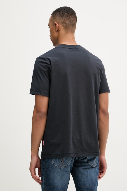 Oblečení Joop! tričko pánské bavlněné 30102109 námořnická modř