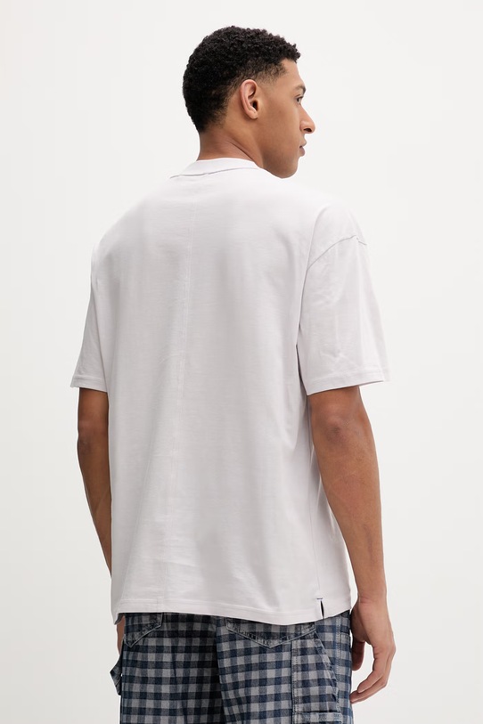 Odzież Hugo Blue t-shirt bawełniany Nohatio 50556411 fioletowy