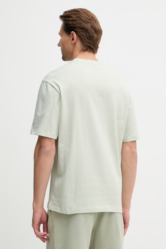 Odjeća HUGO majica za muškarce od pamuka Darro 50556577 zelena