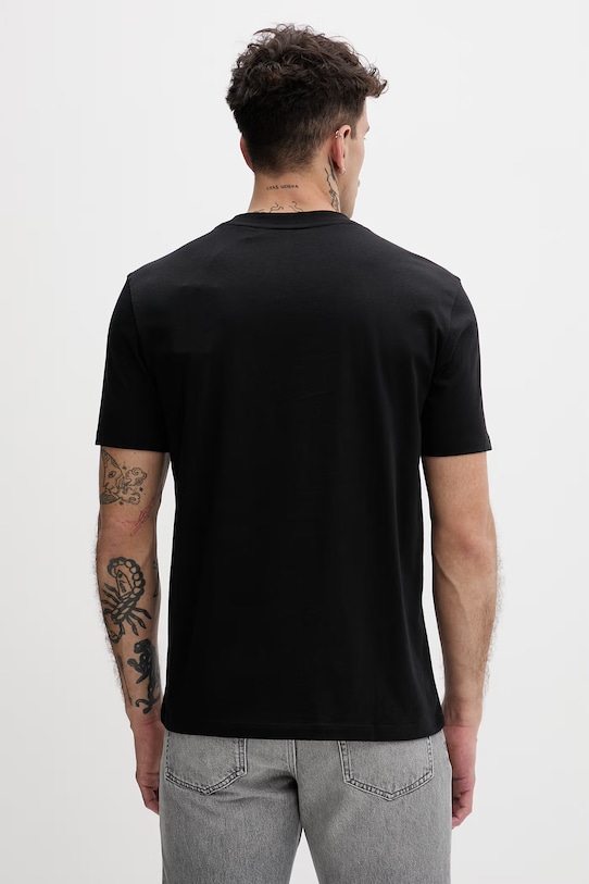 Oblečenie HUGO tričko pánske bavlnené Dumeo 50557437 čierna