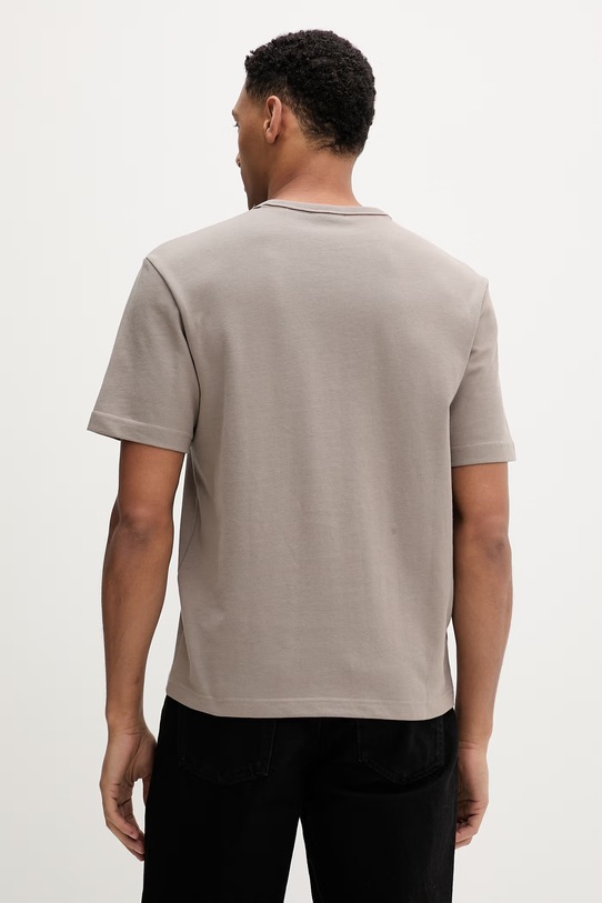 Odzież HUGO t-shirt bawełniany Dobul 50558407 beżowy