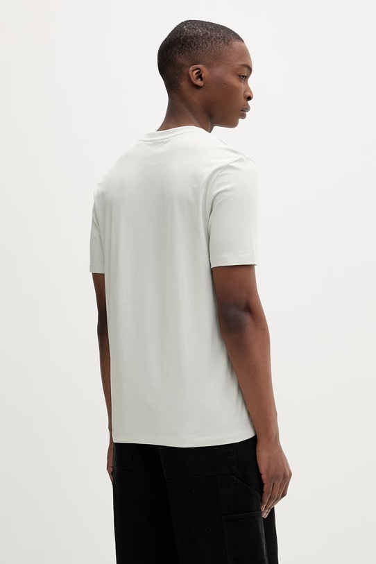 Oblečenie HUGO basic tričko pánske bavlnené Darusi 50561126 zelená