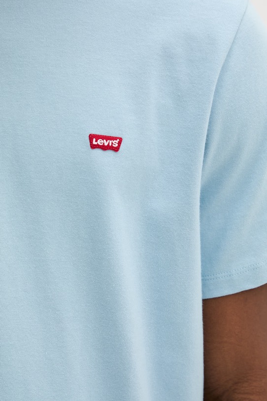 Levi's t-shirt męski bawełniany SS ORIGINAL HM 56605.0304 niebieski