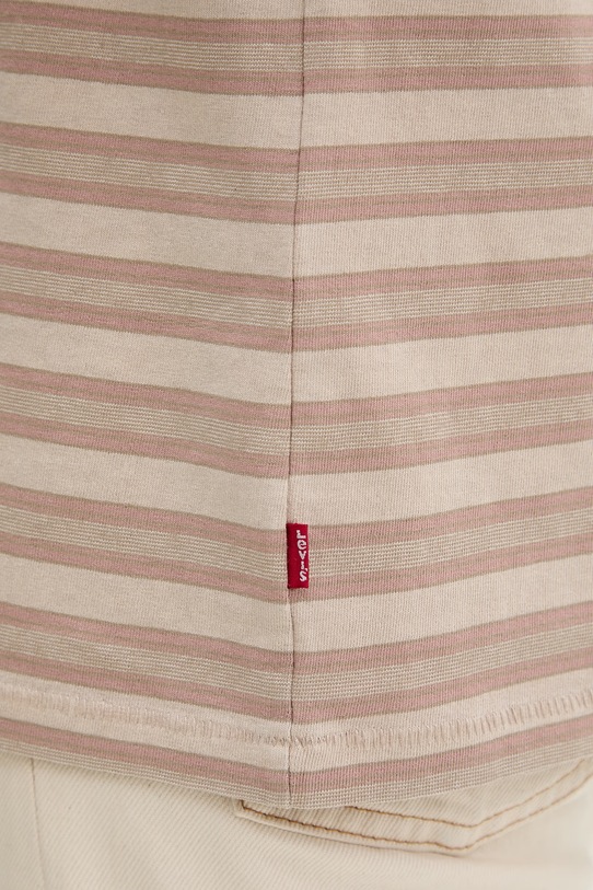 Levi's t-shirt męski bawełniany RED TAB VINTAGE A0637.0190 beżowy