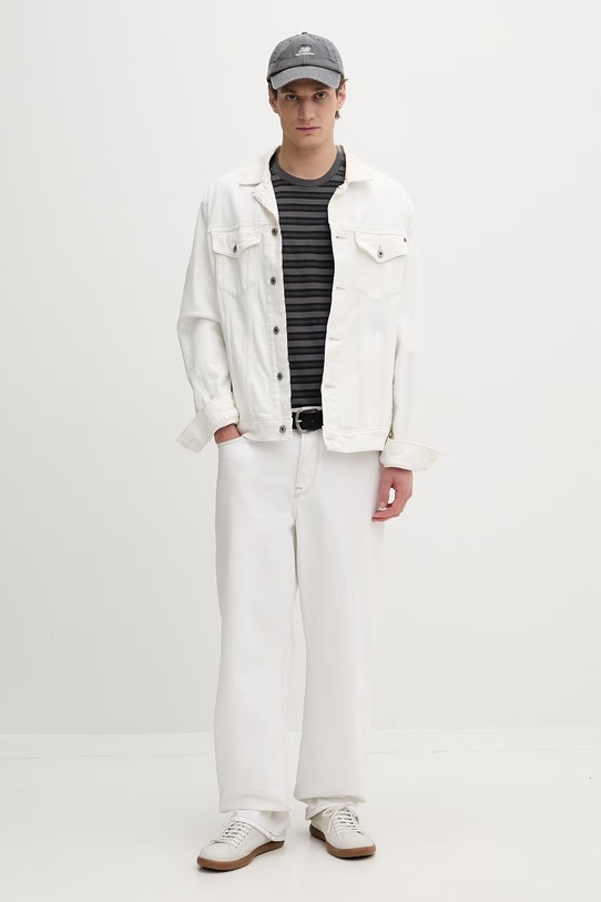 Levi's t-shirt męski bawełniany RED TAB VINTAGE A0637.0191 szary SS26