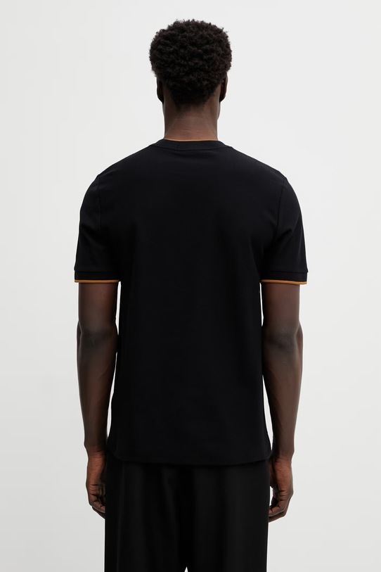 Odzież Fred Perry t-shirt bawełniany M2395 czarny