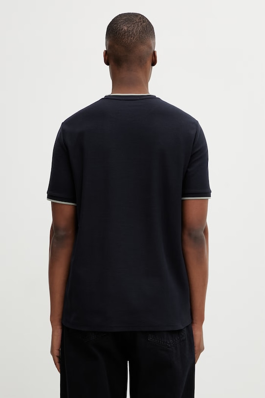Odzież Fred Perry t-shirt bawełniany M2397 granatowy