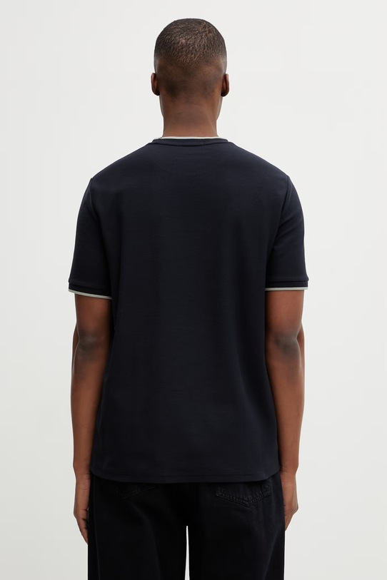 Odzież Fred Perry t-shirt bawełniany M2397 granatowy