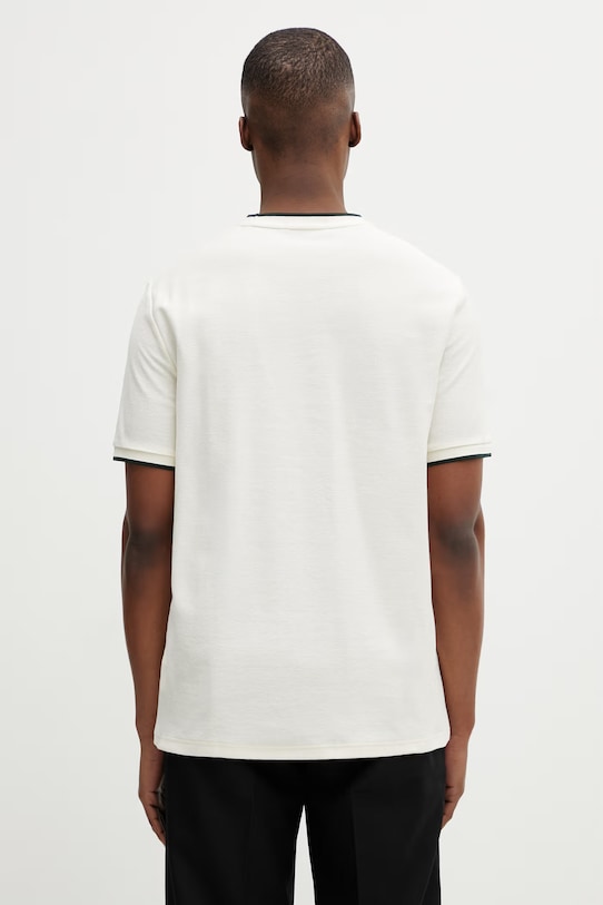 Odzież Fred Perry t-shirt bawełniany M2397 beżowy