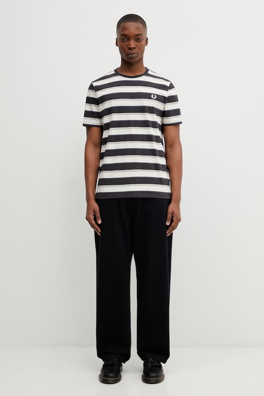 Fred Perry t-shirt bawełniany M2409 szary