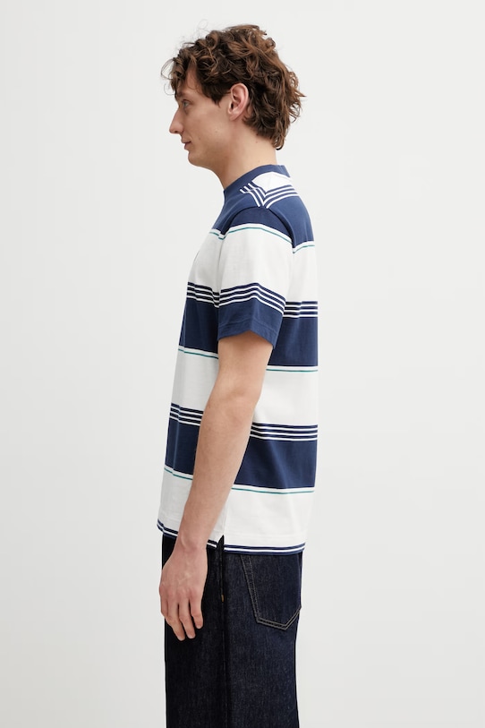 Fred Perry t-shirt bawełniany M2410 granatowy SS26